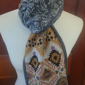 70% Wool 30% Organic Cotton Made Germany Dunque By Schweikardt Moden Scarf